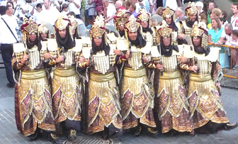 Moros y cristianos in Javea